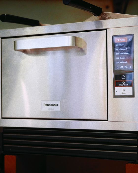 The Panasonic NE-SCV3 at Café Spice Namasté